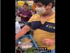 Viral Video Boy Selling Dahi Kachori on railway station viral video in hindi