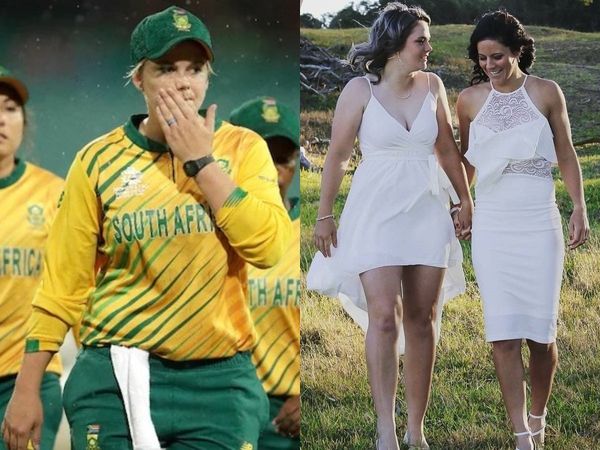 Dan van Niekerk with Marizanne Kapp