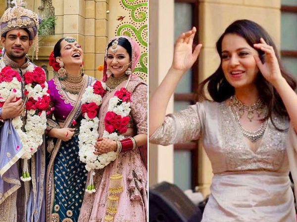 kangana Ranaut brother wedding bollywood actress Welcomes Sister in law 
