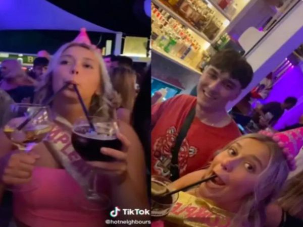 Sweden Girl Date With six boys on same time and same place