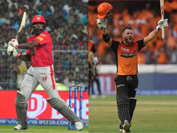 chris gayle and david warner