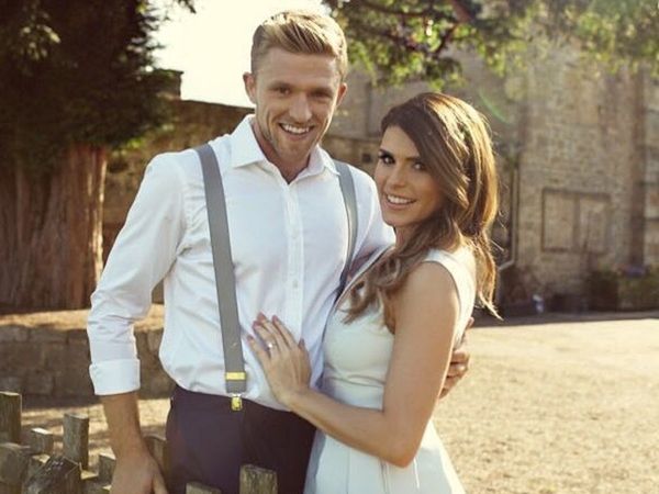 David Willey with his wife