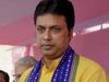 rebellion against cm biplab deb BJP MLAs camping in New Delhi seeking removal of him 