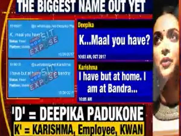 Deepika Padukone Drug Chat