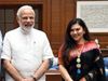 deepika chikhalia and PM Modi