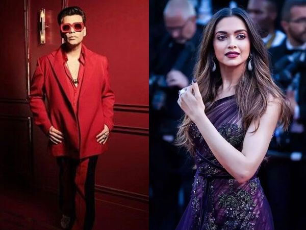Karan Johar and Deepika Padukone