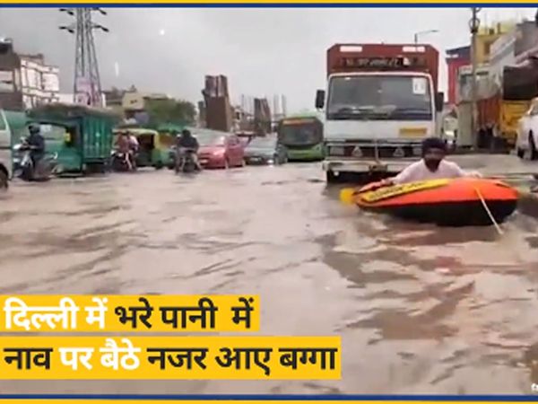 delhi rain video and pics