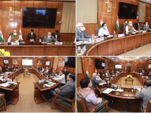 दिल्‍ली में कोरोना का कहर, गृह मंत्री अमित शाह ने लिया हालात का जायजा