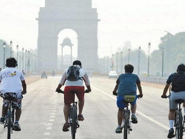 delhi cycling