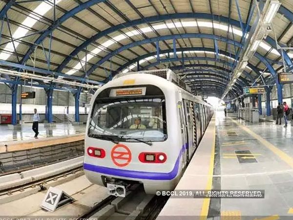 delhi metro station