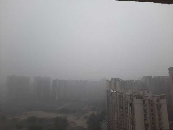 Weather Update Heavy rain in Delhi NCR people get relief from scorching heat