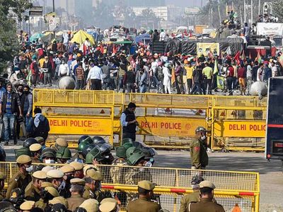 Chakka Jam : Delhi Police says have made adequate security arrangements at borders Chakka Jam : Delhi Police says have made adequate security arrangements at borders