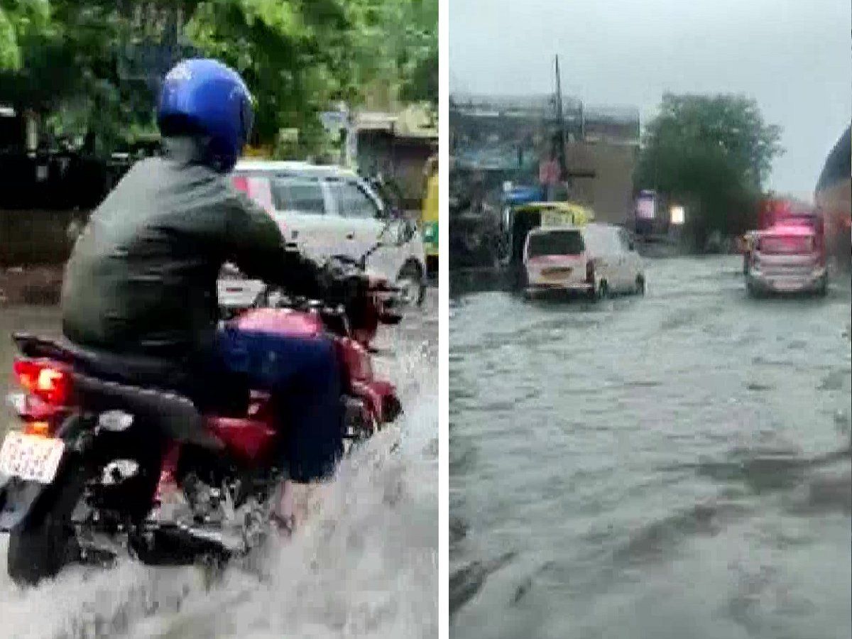 दिल्ली-NCR में झमाझम बारिश, जलभराव ने बढ़ाई मुश्किलें, IMD ने जारी किया ऑरेंज अलर्ट
