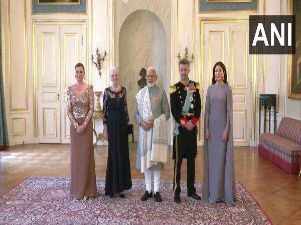 Queen of Denmark Margrethe II, PM Modi visit Denmark