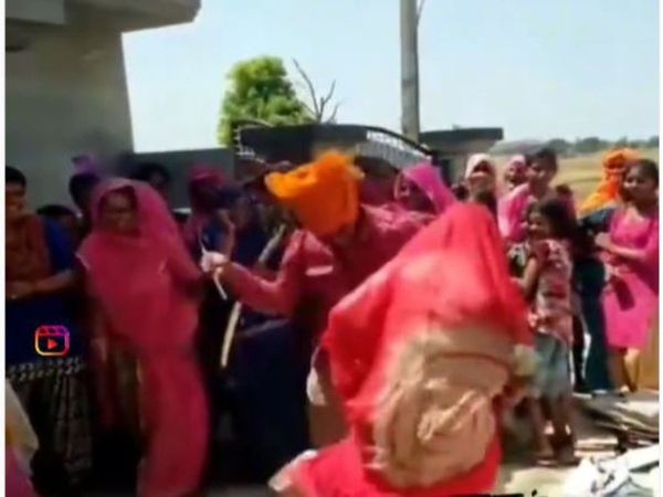 Funny Viral Video Devar bhabhi pitai funny video goes viral on social media