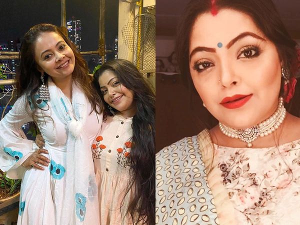 Devoleena Bhattacharjee with Divya Bhatnagar