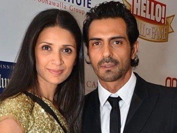 Arjun Rampal and Mehr Jesia