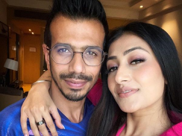 Yuzvendra Chahal and Dhanashree Verma