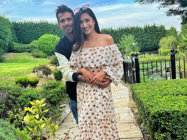 Yuzvendra Chahal and Dhanashree Verma