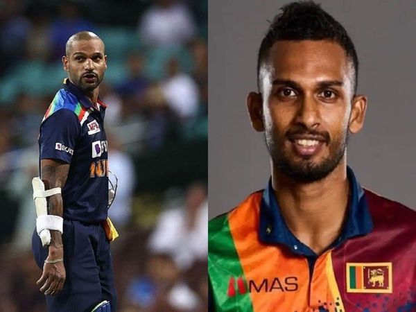 Shikhar Dhawan and Dasun Shanaka