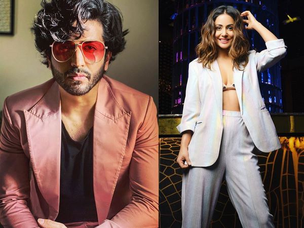 Dheeraj Dhoopar and Hina Khan