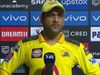 IPL 2021 Final: MS Dhoni statement