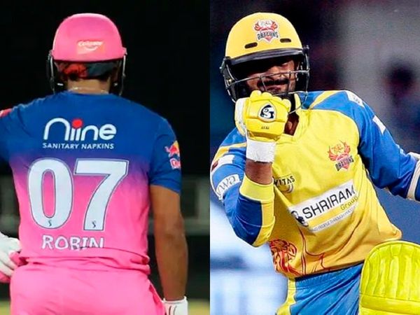 robin uthappa and n jagadeeshan