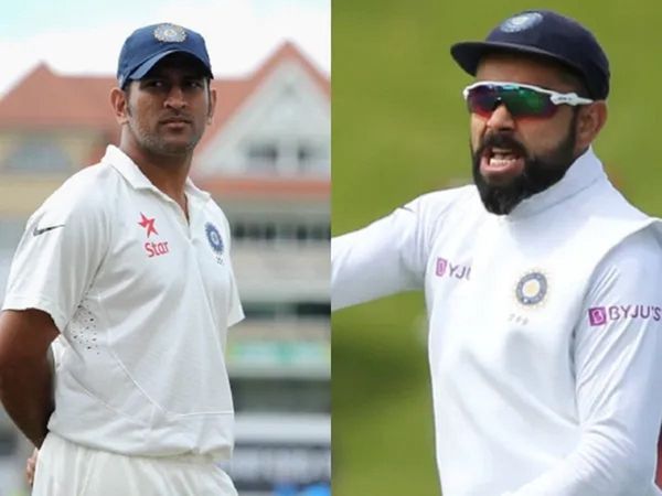 ms dhoni and virat kohli