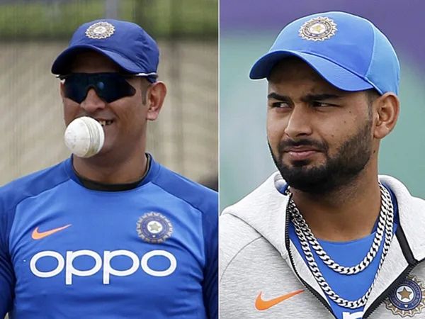 ms dhoni and rishabh pant