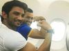 Sushant Singh Rajput with MS Dhoni