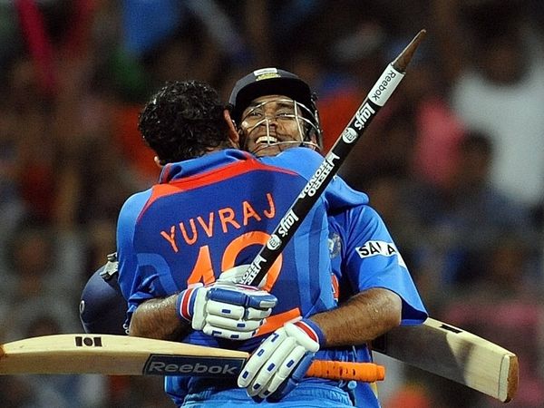 ms dhoni and yuvraj singh