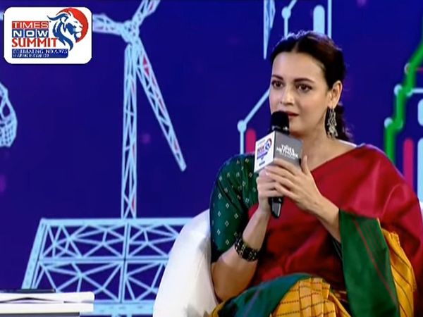 Times Now Summit 2021 Dia Mirza And Padmaja JoshiTalks About climate change in india