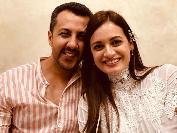 Dia Mirza With Vaibhav Rekhi