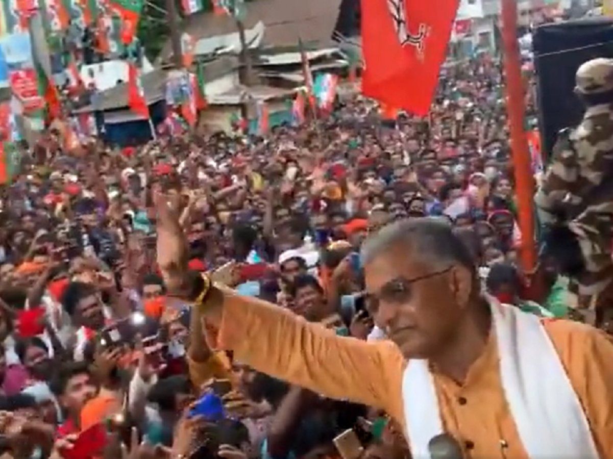 'खत्म हो गया कोरोना!' पश्चिम बंगाल में रैली कर बोले बीजेपी नेता दिलीप घोष