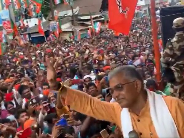 'खत्‍म हो गया कोरोना!' पश्चिम बंगाल में रैली कर बोले बीजेपी नेता दिलीप घोष