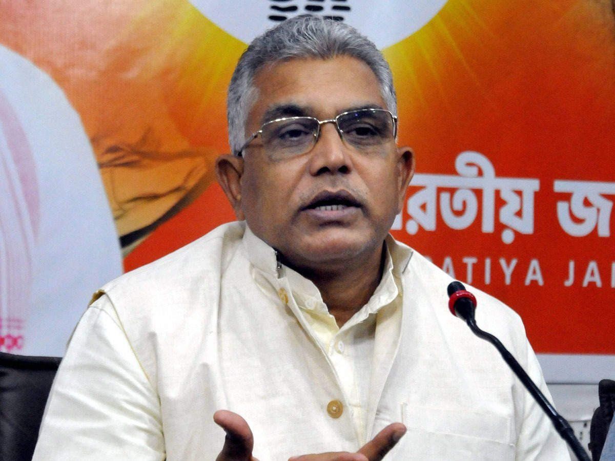 आने वाले 4 से 5 महीनों में बीजेपी का सीएम नबना भवन में बैठेगा, टीएमसी पर दिलीप घोष का निशाना