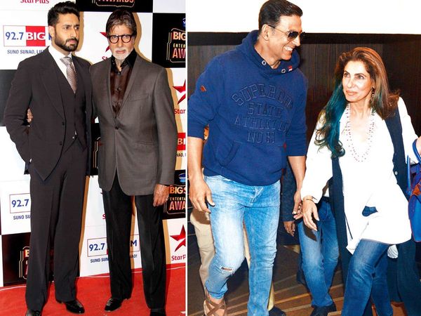 amitabh bachchan trouble by Akshay kumar mother in law dimple kapadia 