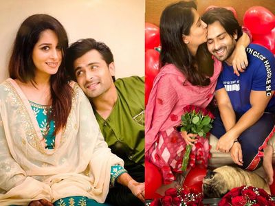 Dipika Kakkar with husband Shoaib Ibrahim Dipika Kakkar with husband Shoaib Ibrahim