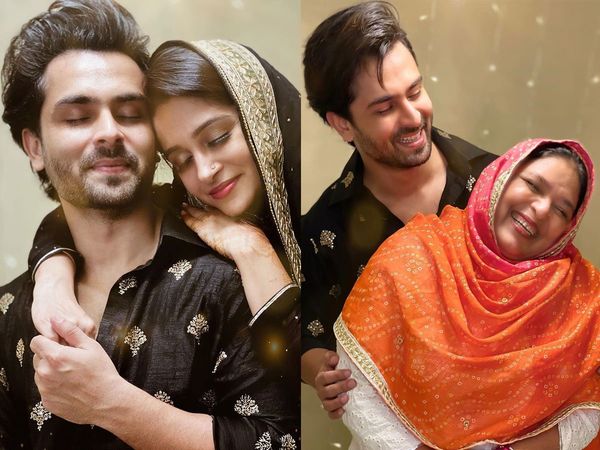 Shoaib Ibrahim with Wife Dipika Kakar and Parents