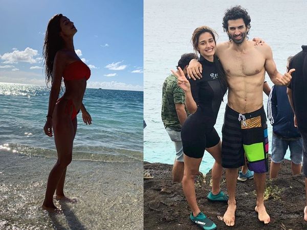 Disha Patani, Aditya Roy Kapur underwater shoot for Malang