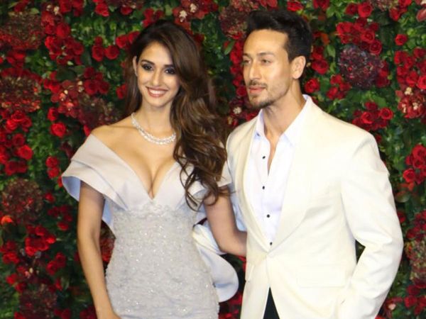 Disha Patani with Tiger Shroff