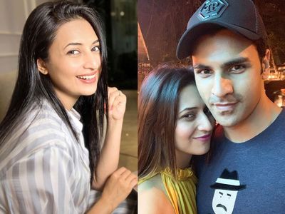 Divyanka Tripathi with husband Vivek Dahiya Divyanka Tripathi with husband Vivek Dahiya