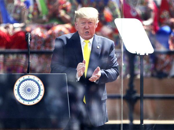 donald trump ahmedabad tour