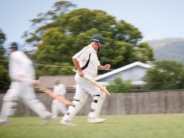 91 year old cricketer Doug Crowell