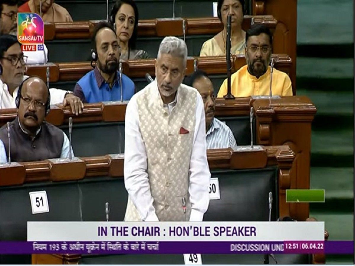 विदेश मंत्री एस जयशंकर ने विपक्ष को लगाई लताड़, विदेश नीति के बारे में दुनिया को ज्ञान देने से बचें