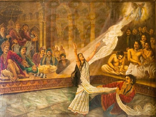 draupadi krishna relationship