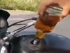 Man put liquor in the bike tank instead of petrol then what happened watch funny video