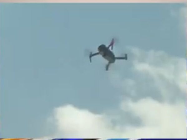  A drone was spotted near the Air Force station in Jammu last night 