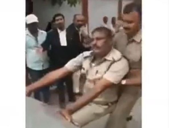 Funny Video Drunk Police Man Funny Video Goes Viral on Social Media