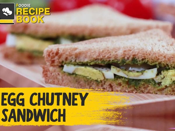 Egg Chutney Sandwich recipe for breakfast in hindi 